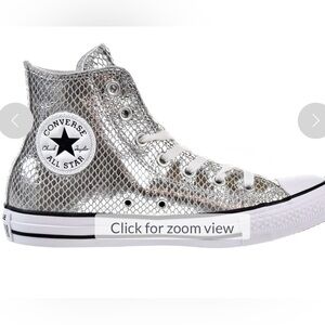 EUC Metallic Converse